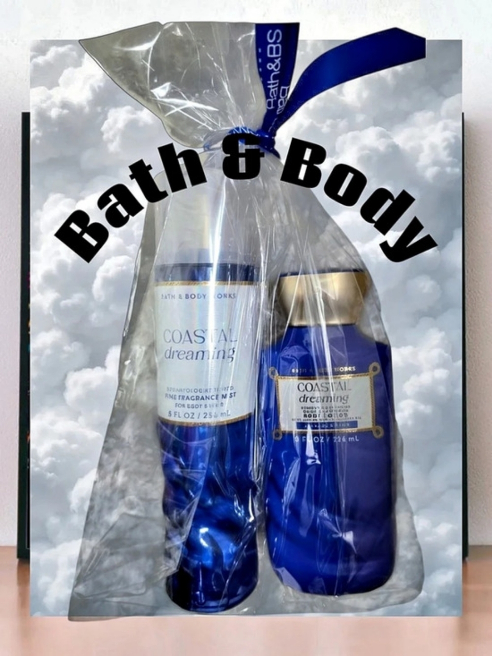 Bath & Body Works Coastal Dreaming Gift Set Fragrance Mist & Body Lotion Set
